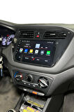 Hyundai İ20 Çerçeveli Android 12 Multimedya Carplay 4GB RAM+64GB HDD Navigasyon Ekran