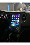 Renault Megane 4 Tesla Çerçeveli Android 12 Multimedya Carplay 2GB RAM+32GB HDD Navgiasyon Ekran