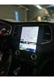 Renault Megane 4 Tesla Çerçeveli Android 12 Multimedya Carplay 2GB RAM+32GB HDD Navgiasyon Ekran