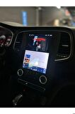 Renault Megane 4 Tesla Çerçeveli Android 12 Multimedya Carplay 2GB RAM+32GB HDD Navgiasyon Ekran