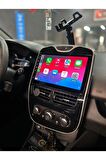 Renault Clio 4 Çerçeveli Android 12 Multimedya Carplay 4GB RAM+64GB HDD Navigasyon Ekran