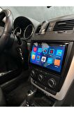 Skoda Yeti Çerçeveli Android 12 Multimedya Carplay 2GB RAM+32GB HDD Navigasyon Ekran 