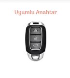 Hyundai I30 Ix25 Ix35 Kona Elantra Accent Santa Fe Anahtar Koruma Kılıfı 3 Tuşlu 2.Resime Bakınız