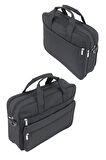  Case Club 15.6 Inç Klasik Sade El Omuz Laptop Evrak Çantası