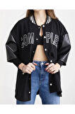 civetta Complex Kolej Oversize T-shirt - Siyah