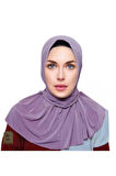 Çıtçıtlı Hijab , Penye , Tesettür , Çıtçıtlı Model , Pratik, Leylak