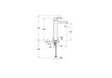 Artema Flo S A4194023 Yüksek Lavabo Bataryası, Altın