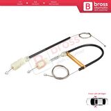 Nissan Pathfinder MK3 R51 2004-2015 80701-4X01C İçin Elektrikli Ön Cam Kriko Tamir Seti