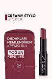 Flormar Yarı Parlak Stick Ruj- Creamy Stylo Lipstick -009 Grape- 8682536013697