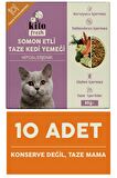 Somon Etli Kedi Kito Fresh X 10 (850 gr)