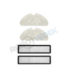 Dreame D10S D10S Pro Uyumlu Yedek Mop ve Hepa Filtre-4 Parça