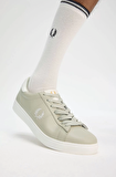 Fred Parry Erkek Beyaz Logo Detaylı Sneaker