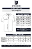 Bej Yaka Desenli Erkek Polo Tişört