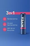 Nivea Renkli Dudak Bakım Kremi,Pembe,4,8gr,Nemlendirici,SPF30,Doğal Yağlar,E Vitamini,Dudak ve Yanak İçin