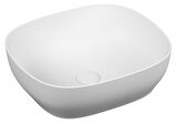 VitrA Outline 59994B401-0016 Kare Çanak Lavabo, 48 cm, Mat Beyaz