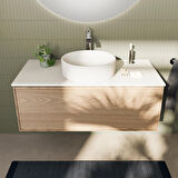 VitrA Suit A42814 Çanak Lavabo Bataryası, Üstten Kumandalı, Krom