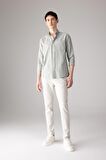 DeFacto Regular Fit Polo Yaka Oxford Basic Düz Uzun Kollu Gömlek A8028AX24SPGN1128