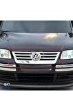 VW Caddy Krom Ön Panjur 1 prç. 2004 Üzeri P. Çelik Formlu