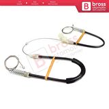 Volvo S40 V40 MK1 644 645 1995-2004 4/5-Kapı 30623453 İçin Elektrikli Arka Sağ Cam Kriko Tamir Seti