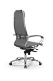 Samurai Ergonomik Deri Ofis Koltuğu / Çalışma Sandalyesi - F.2.1.49 Gri