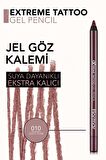 Flormar Işıltılı Kalıcı Göz Kalemi (PEMBE-TEN) - Extreme Tattoo Gel Pencil - 010 Dusty Plum - 8682536041171