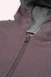 Erkek Çocuk Fermuarlı Sweatshirt Lila