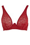 DeFacto Fall in Love Dantelli Kapsız Pedsiz Balenli Bra A8422AX23WNBR114