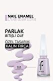 Flormar Klasik Parlak Bitişli Yüksek Pigmentli Oje - Nail Enamel -464 Lavender Love New- 8682536036184