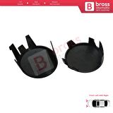 Renault Clio MK2 Symbol Thalia MK1 1998-2016 7701209099 İçin Sağ ve Sol Ön Tampon Sis Far Kapağı