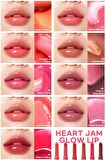 Yoğun Nemlendirici, Parlak Bitişli Balm Peripera Heart Jam Glow Lip (2 Berry Milktea)