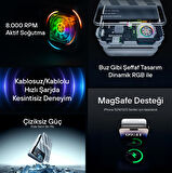 Sharge ICEMAG - Aktif Soğutmalı Manyetik Kablosuz PowerBank