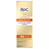 Roc Soleil-Protect Anti-Wrinkle Kırışıklık Karşıtı Likit Güneş Kremi 50 Faktör 50ML