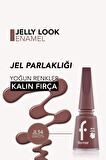 Flormar Jel Görünümlü Parlak Oje (kahve) - Jelly Look Nail Enamel - Jl54 Terracotta - 8690604568864