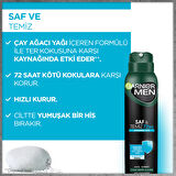 Garnier Men Saf ve Temiz Aerosol Sprey 150 ml