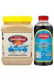 Tek Kavrulmuş Beyaz Tahin 930 g + Keçiboynuzu Harnup Pekmezi 1000g