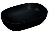 VitrA Outline 5995B483-0016 Oval Çanak Lavabo, 60 cm, Mat Siyah