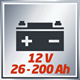 Einhell CC-BC 12, Akü Şarj Cihazı 