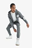 DeFactoFit NBA Wordmark Kalın Jogger Eşofman Altı Standart Fit Beli Bağcıklı Cepli D8618AX25SPGR311