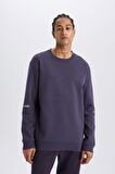 DeFactoFit Standart Fit Bisiklet Yaka Kalın Sporcu Sweatshirt Y4531AZ24AUPR467