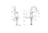 Artema Fold S A42534 Lavabo Bataryası (Döner Borulu), Krom