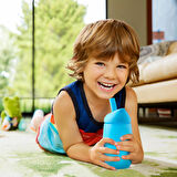 Munchkin Simple Clean Pipetli Alıştırma Bardağı, 296ml, 12+ Ay, 1 Adet, Mavi 