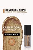 Flormar Likit Göz Farı - Shimmer & Shine Liquid Shadow 003 Ambitious Gold