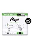 Sleepy Natural 4 Numara Külot Bez 7-14 kg Maxi 200'LÜ