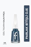 Flormar Klasik Parlak Bitişli Yüksek Pigmentli Oje - Nail Enamel -548 Long Nıghts- 8682536053099