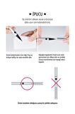 İnce Fırça Uçlu Kalem Eyeliner Natural Fix Brush Pen Liner (Black)