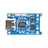TP4056 Korumalı Type-C USB Girişli Şarj Modülü
