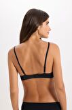 DeFacto Push Up Micro Dolgulu Yarım Dolgulu Tişört Bra-Fall in Love Z3350AZ24AUBK81