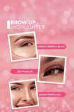 Flormar Asansörlü Aydınlatıcı Kaş Kalemi Uçuk Kahve -brow Up Highlighter Pencil-000 Champagne-8690604622269