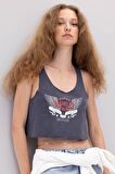 DeFacto Loose Fit Baskılı U Yaka Atlet D3595AX24HSAR191