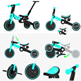 He"y"diye Uonibaby 5 in 1 (Picasso Model) 3 Teker Bebek / Çocuk Pedallı Bisiklet + Denge Bisikleti
